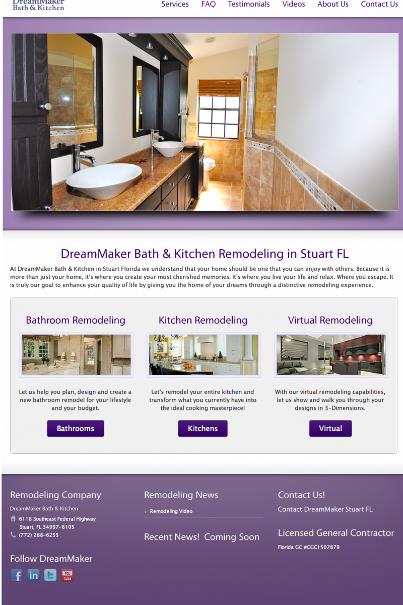 Website Design Company - Remodeling Contractor Site